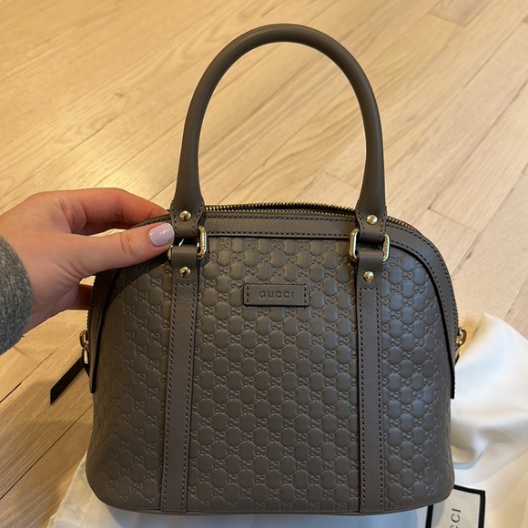 - Cute spring  - GUCCI GREY BAG GUCCIMANIA NEW DUST BAG - Picture 8 of 9